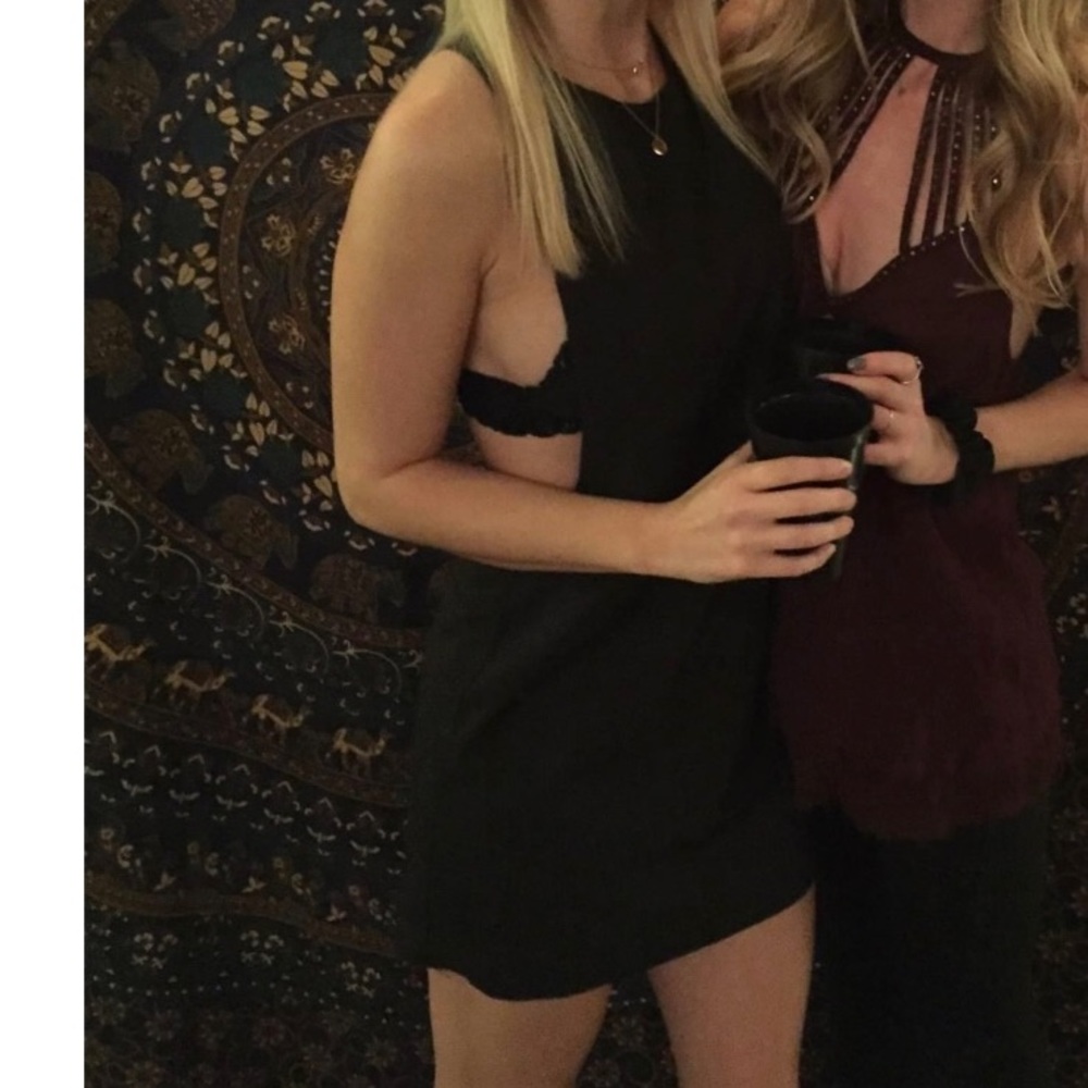 Black Urban Outfitters Mini Dress